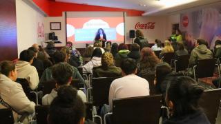 Visita de estudiantes de FP a Coca Cola.