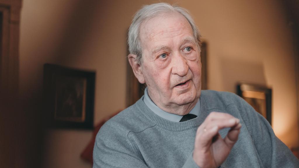 Manuel de Cendra, marqués de Casa López, durante la entrevista con EL ESPAÑOL.