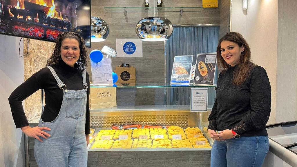 Adriana y Angie, Propietarias de Croqueta y Presumida de A Coruña.