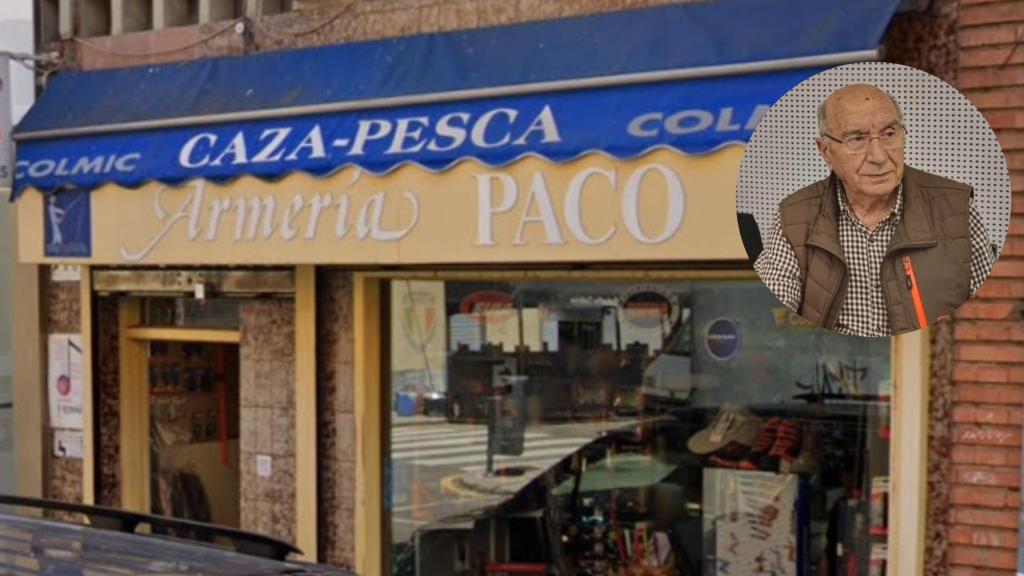 Zamora llora el fallecimiento de Paco Hernando, regente durante más de 50 años de la conocida Armería Paco