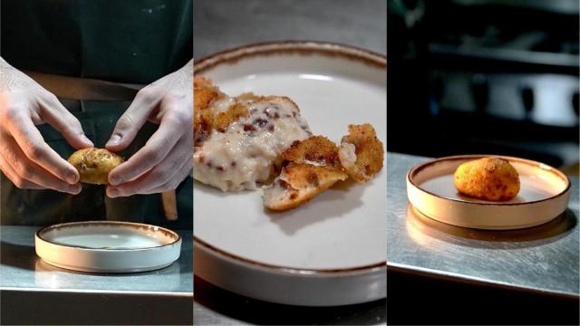 Croqueta de jamón del restaurante