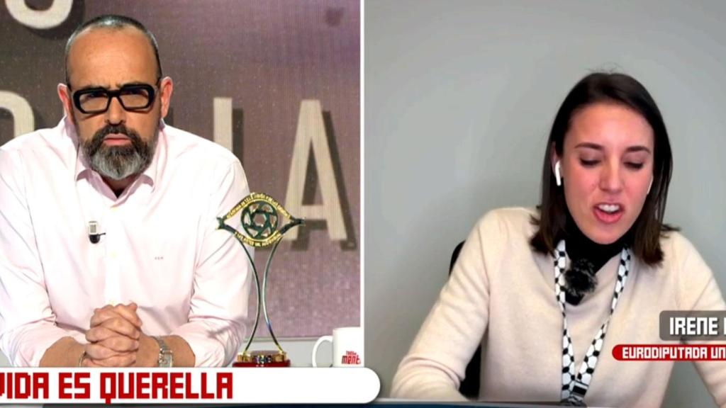 Risto Mejide e Irene Montero en ‘Todo es Mentira’.