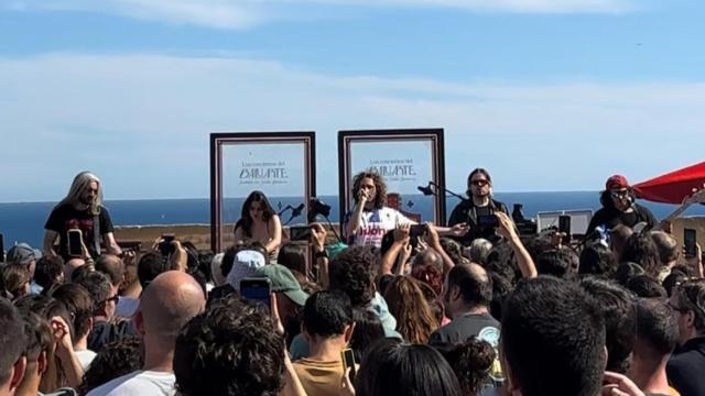 Uno de los anteriores conciertos en el baluarte del Castillo de Santa Bárbara de Alicante.