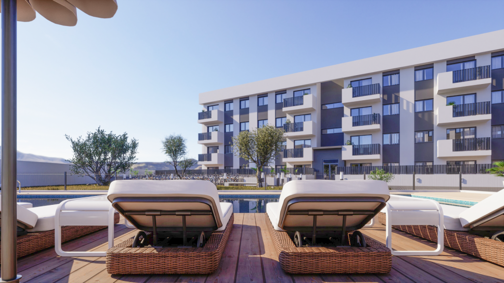 Solárium en San Juan de Alicante para Azora.