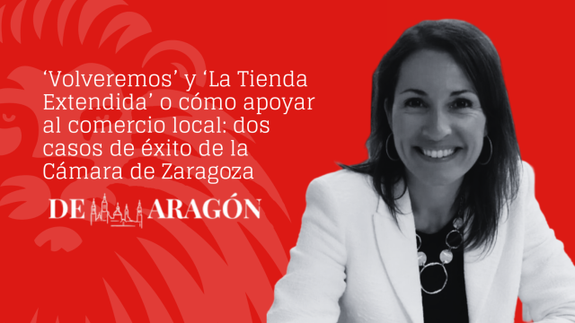 Natalia García Ortiz, responsable de comercio y Turismo de la Cámara de Comercio de Zaragoza