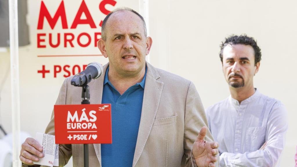 El secretario general del PSOE de Segovia, José Luis Aceves, en una imagen de archivo
