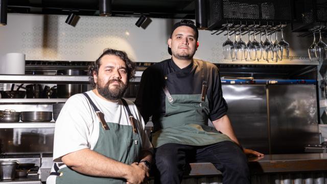 Genaro Celia y Agustín Mikielievich, chefs de Insurgente