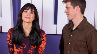 Aitana y Miguel Bernardeau en la 'premiere' de 'La última', en noviembre de 2022.