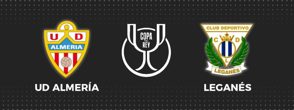 Almería - Leganés, fútbol Copa del Rey en directo