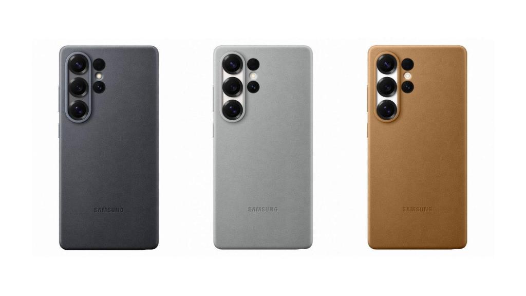 Fundas de cuero vegano del Samsung Galaxy S25