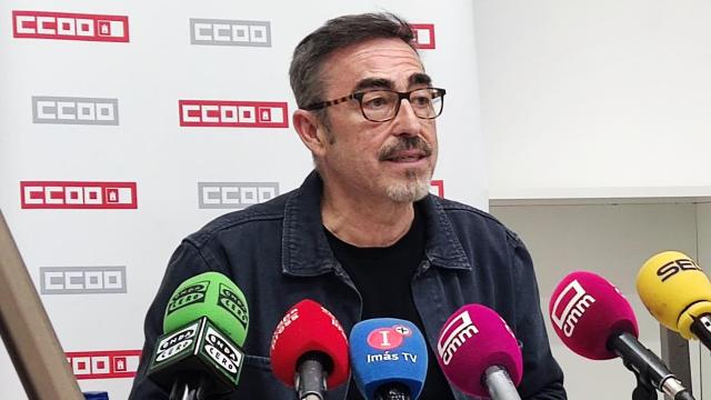 Paco de la Rosa durante su comparecencia este miércoles en Toledo.