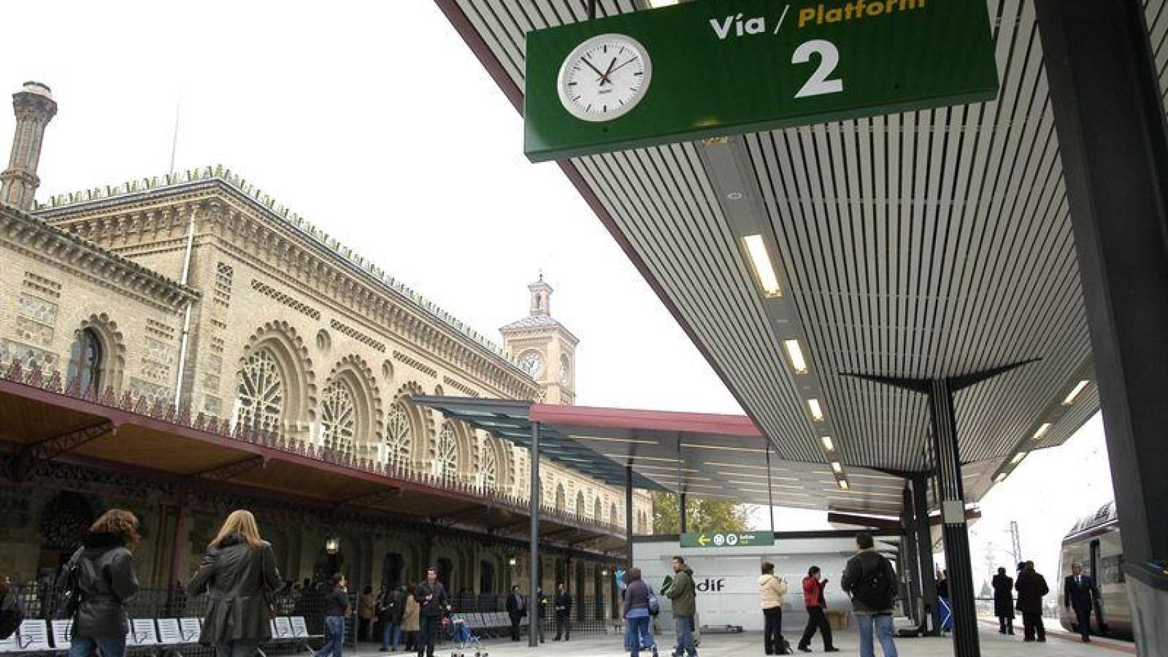 Estación del tren de Toledo. 