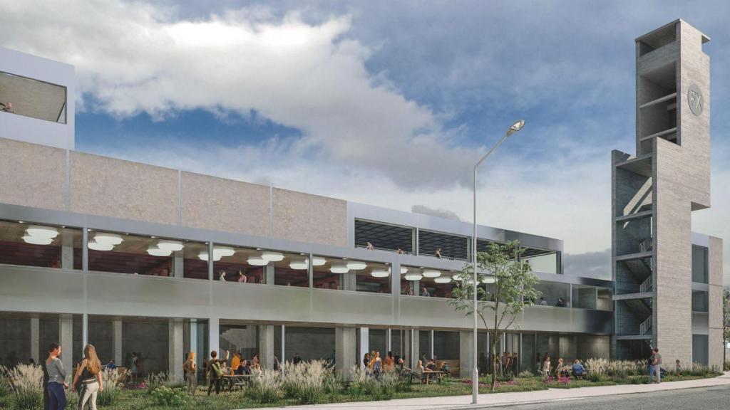 Proyecto de 'Factoría Moza' en Salgueiriños, en Santiago.