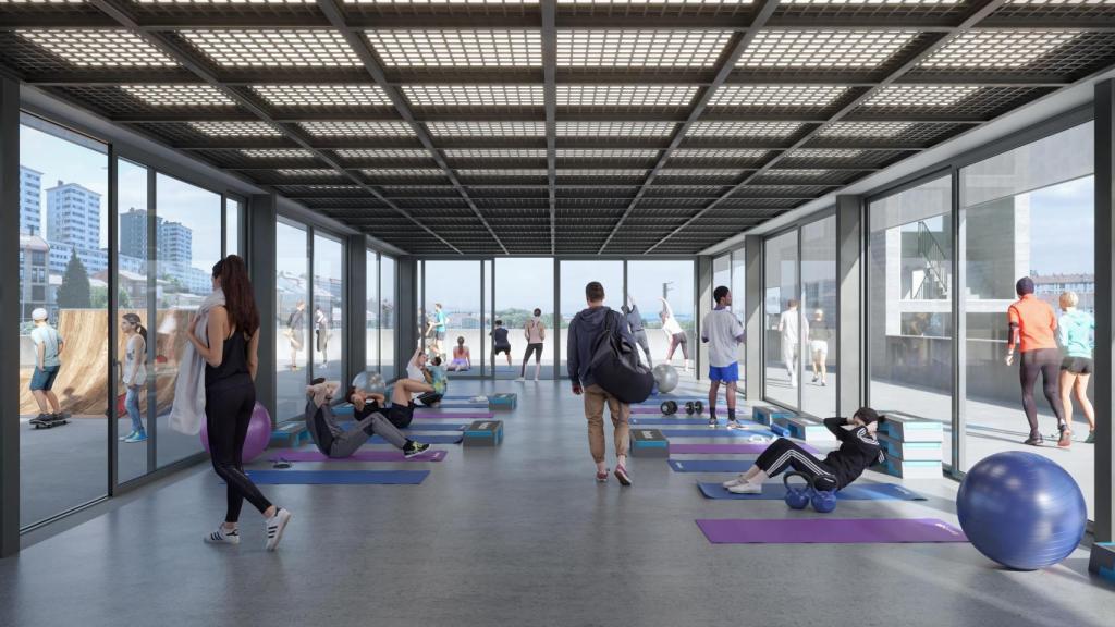 Así  será el proyecto de 'Factoría Moza', en Santiago.