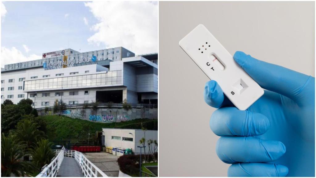 CHUAC de A Coruña y un test de antígenos