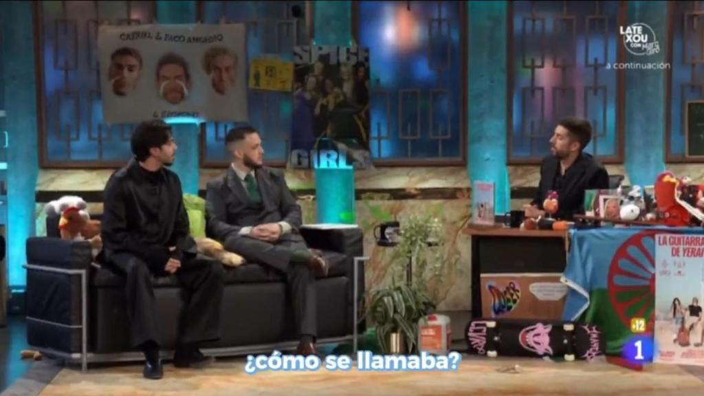 Un momento del programa La Revuelta con C. Tangana.