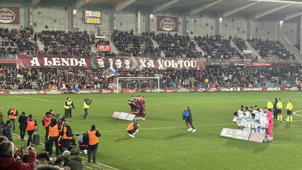 El Pontevedra somete al Getafe pero dice adiós al sueño de la Copa del Rey.