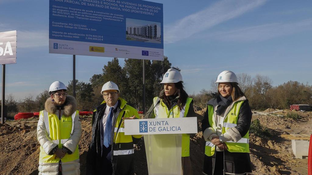 La Xunta invierte 9,6 millones en la construcción de más vivienda pública en el barrio vigués de Navia