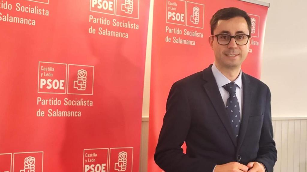 Jose Luis Mateos, portavoz del Grupo Socialista en el Ayuntamiento de Salamanca