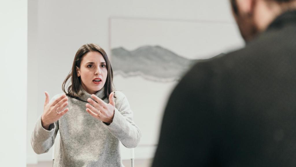 La eurodiputada y ministra de Igualdad, Irene Montero.