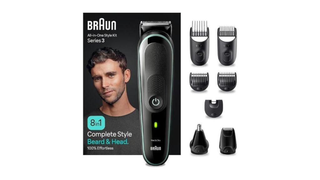 Recortadora de barba Braun Series