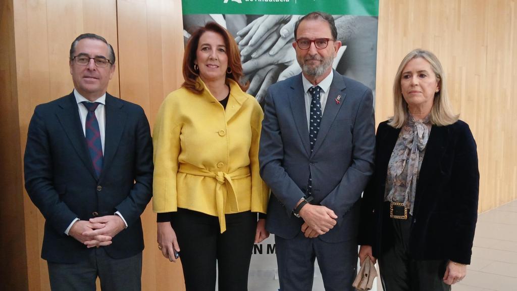 Inauguración de la II Jornadas Provinciales de Prevención de la Conducta Suicida en Málaga.