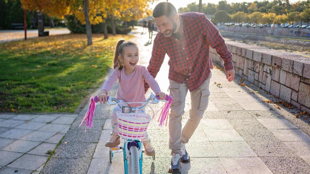Cualquier edad es buena para aprender a montar en bicicleta