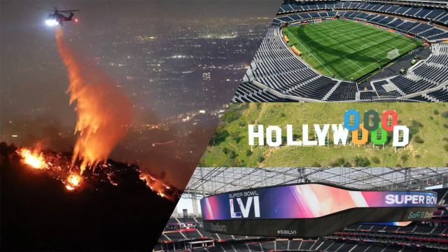 Los incendios de Los Ángeles y las tres grandes citas deportivas en 2026, 2027 y 2028