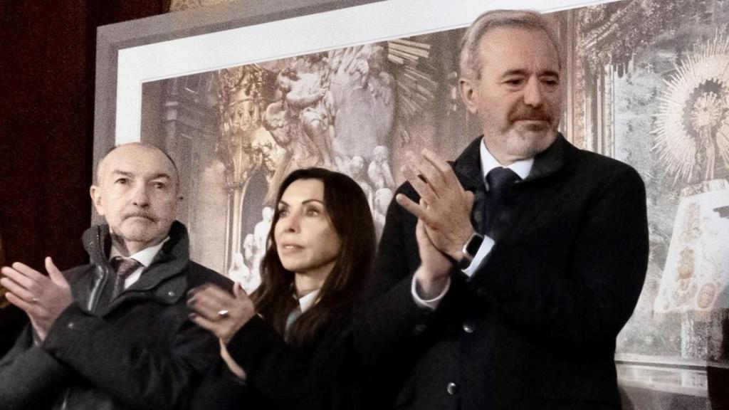 Beltrán y Azcón, en un acto este martes