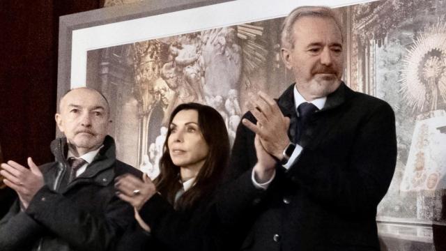 Beltrán y Azcón, en un acto este martes