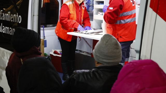 Unidad de Emergencia Social de Cruz Roja en Salamanca