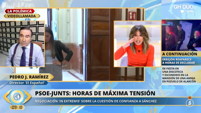 Pedro J. Ramírez este jueves en 'La Mirada Crítica'.