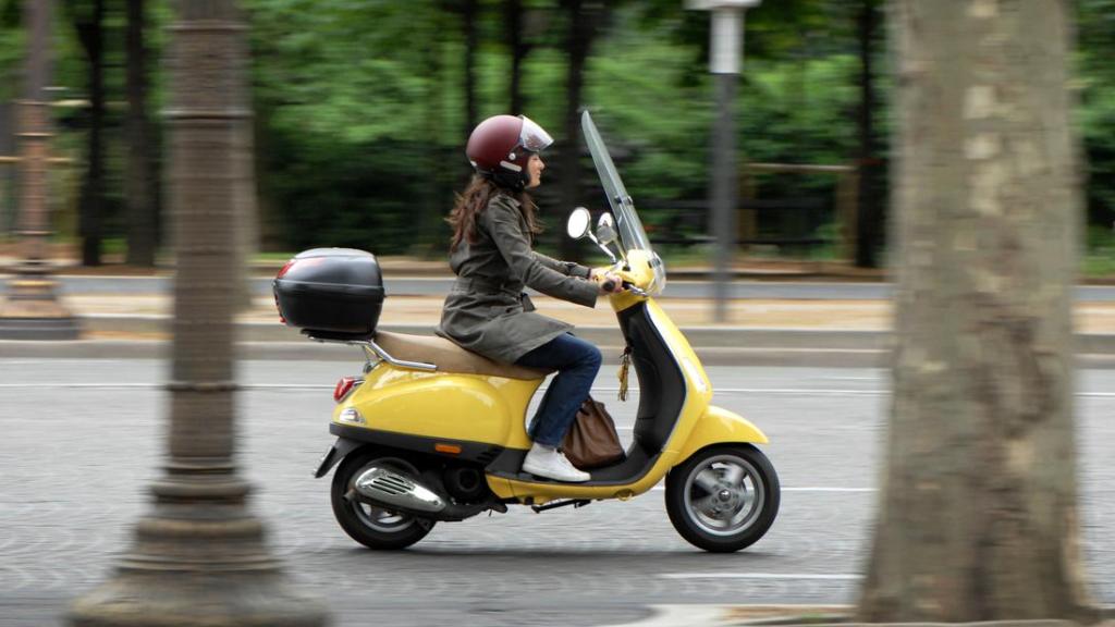 Imagen de una escúter.