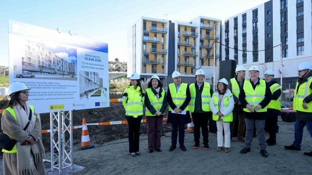 Presentación, hoy jueves, de las obras de un nuevo edificio de vivienda protegida en Xuxán.