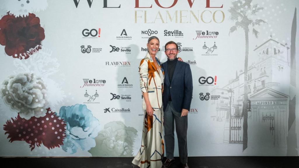 Javier Villa y Laura Sanchez organizadores We Love Flamenco