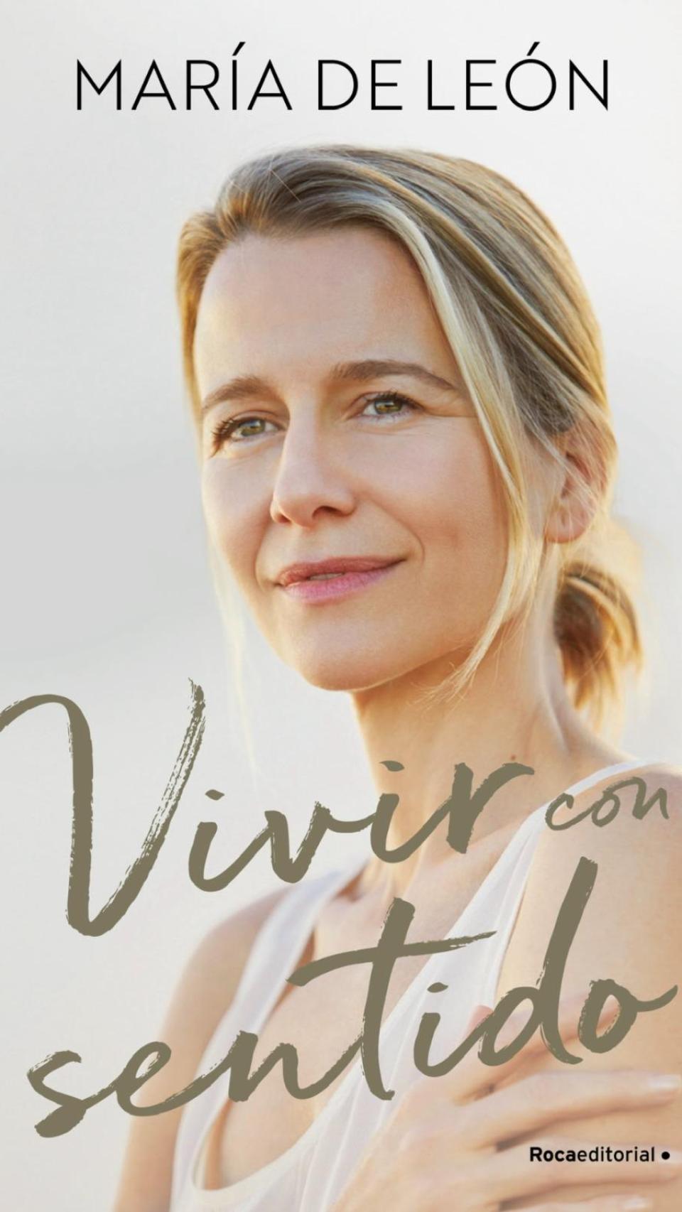 Portada de 'Vivir con sentido', de María León.