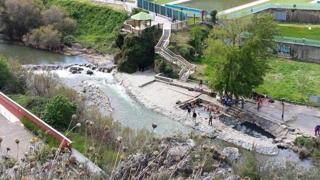 Pozas de aguas termales, Arnedillo.