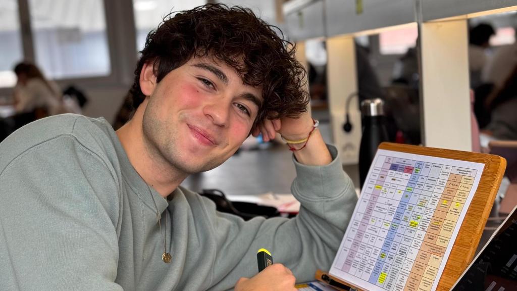 Daniel Gimeno, estudiante Mir en Zaragoza