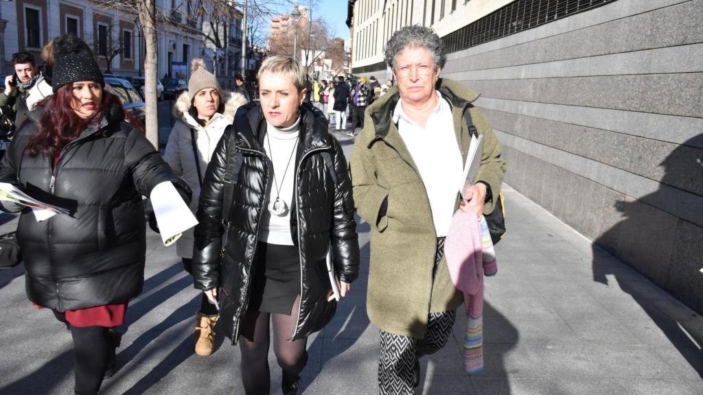 Ana Pérez, la abogada de Óscar a la salida de los juzgados