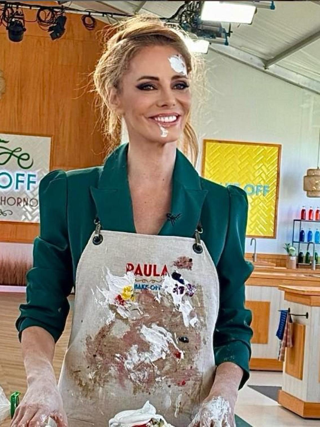 Paula Vázquez, en 'Bake off: Famosos al horno'.