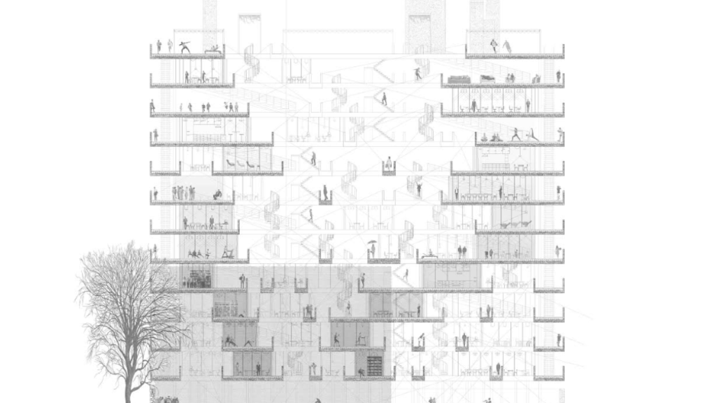 Proyecto. Foto: Colegio Oficial de Arquitectos de Castilla-La Mancha.