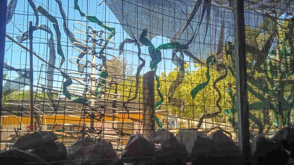 Casa fortifica en Uruguay debido a los ataques de los simpatizantes prorrusos del pueblo.