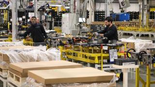 Taller de baterías de Stellantis en Figueruelas