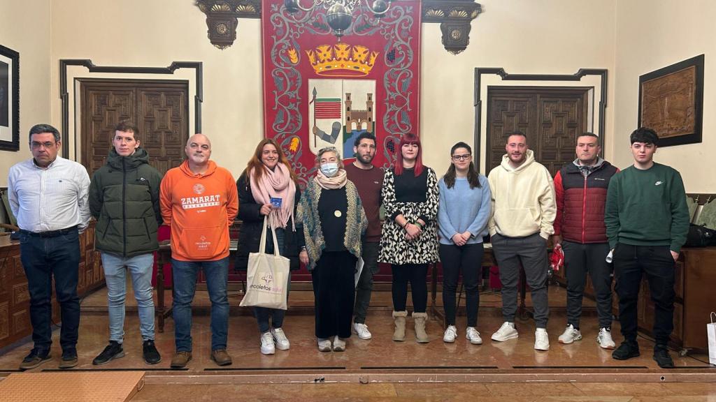 Premiados de la campaña Conduce -te del Ayuntamiento de Zamora