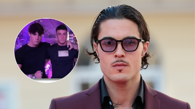 Carlo Costanzia y sus hermanos, Pietro y Rocco, en un montaje de JALEOS.