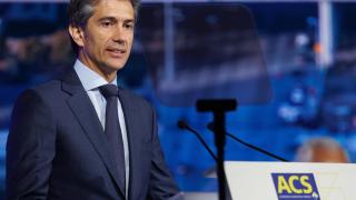 El consejero delegado del grupo ACS, Juan Santamaría,