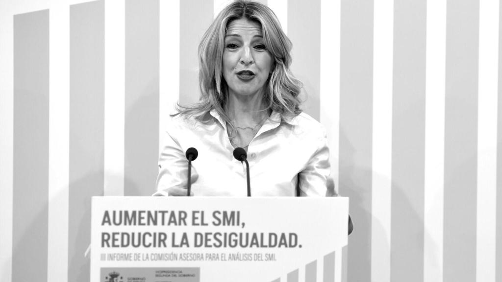 La vicepresidenta segunda del Gobierno y ministra de Trabajo y Economía Social, Yolanda Díaz