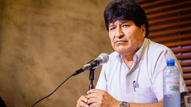 Evo Morales, expresidente de Bolivia