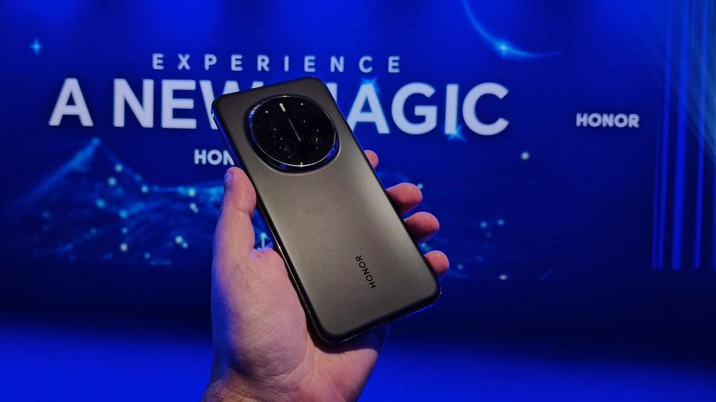 El Honor Magic7 Pro en el evento de presentacion