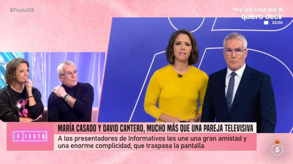 María Casado y David Cantero en 'Fiesta'.